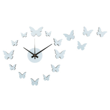 Nástenné hodiny DIY Butterfly Karlsson KA6000LB, 35cm